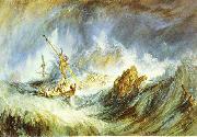 J.M.W. Turner Storm (Shipwreck) Sweden oil painting artist